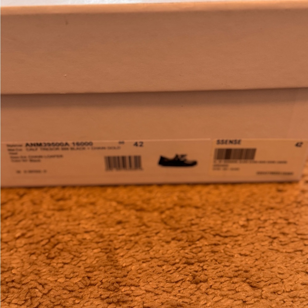 JW ANDERSON Black Loafers with Gold Chain - Picture 5 of 6